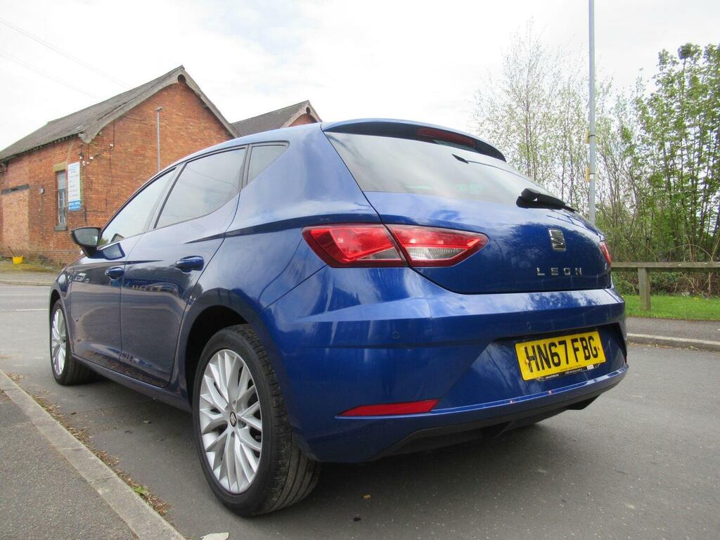 Seat Leon Hatchback 1.2 Tsi Se Dynamic Technology Euro 6 S HN67FBG Blue #5