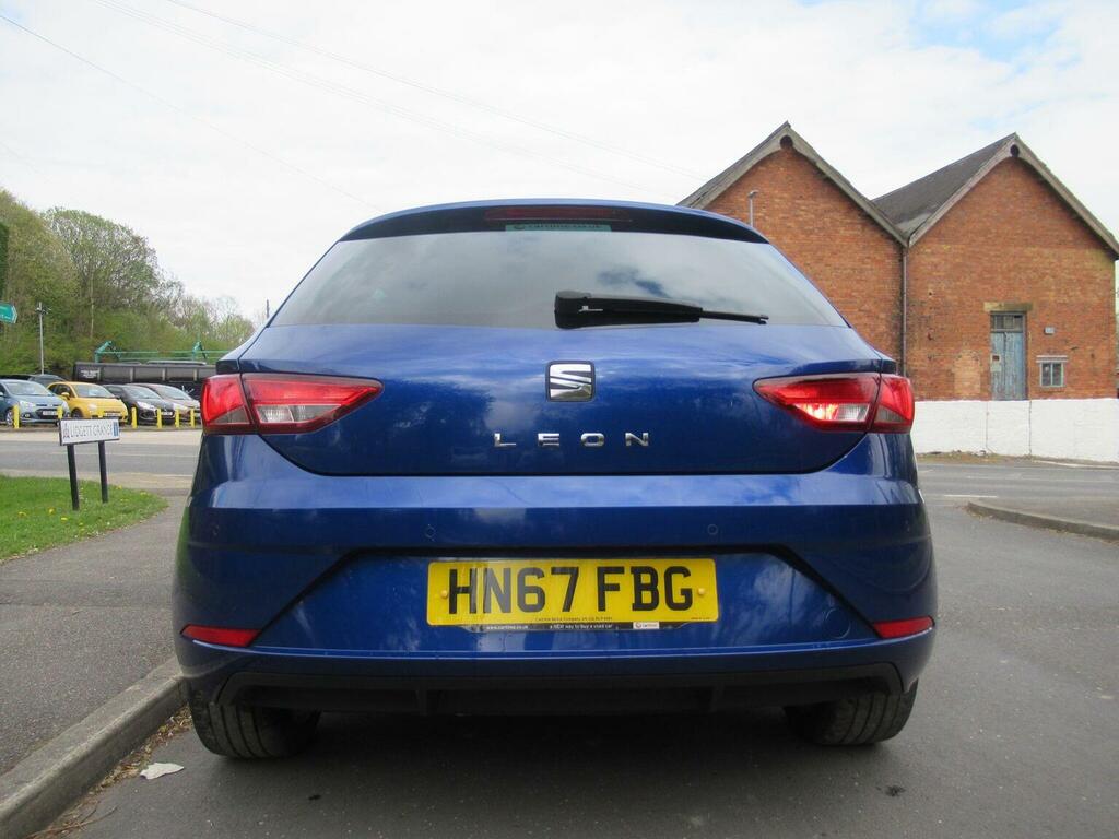 Seat Leon Hatchback 1.2 Tsi Se Dynamic Technology Euro 6 S HN67FBG Blue #4