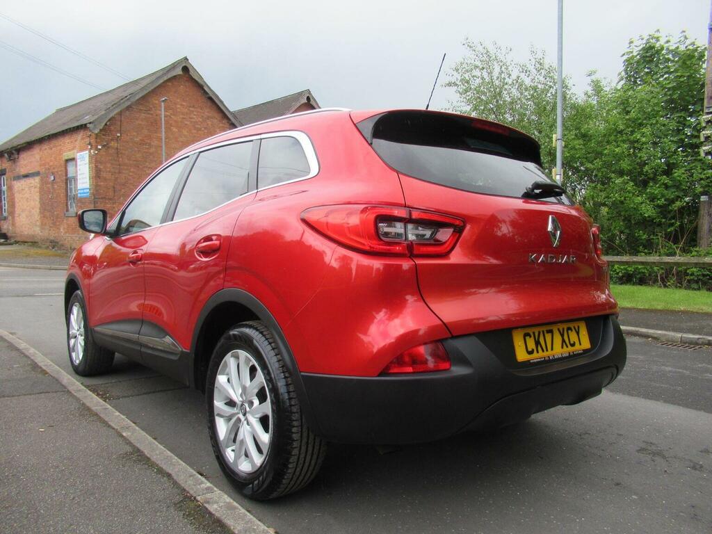 Renault Kadjar 1.5 Dci Dynamique Nav Euro 6 Ss CK17XCY Red #6