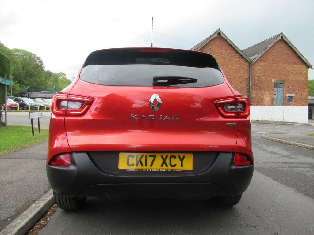 Renault Kadjar 1.5 Dci Dynamique Nav Euro 6 Ss CK17XCY Red #5