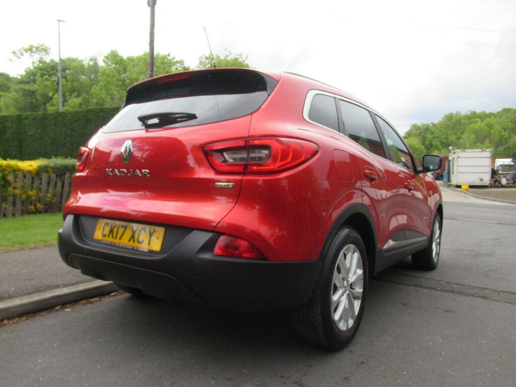 Renault Kadjar 1.5 Dci Dynamique Nav Euro 6 Ss CK17XCY Red #4