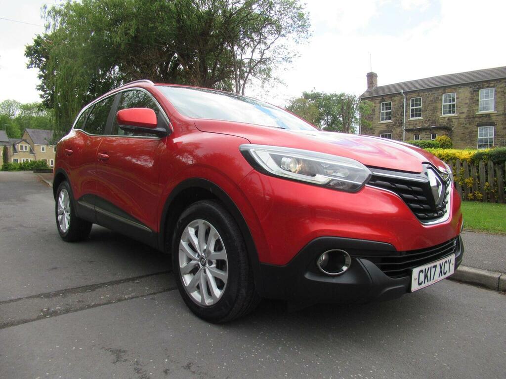 Renault Kadjar 1.5 Dci Dynamique Nav Euro 6 Ss CK17XCY Red #2