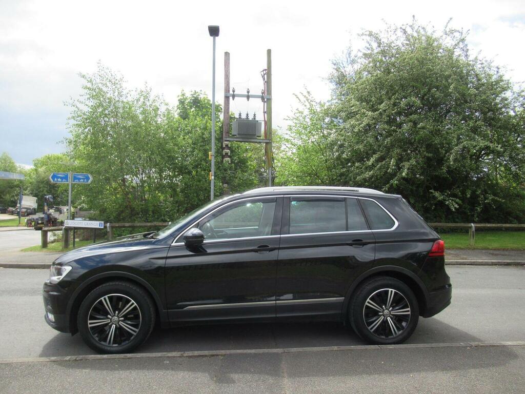 Volkswagen Tiguan Suv 2.0 Tdi Bluemotion Tech Se Euro 6 Ss 2 PE17FYB Black #6