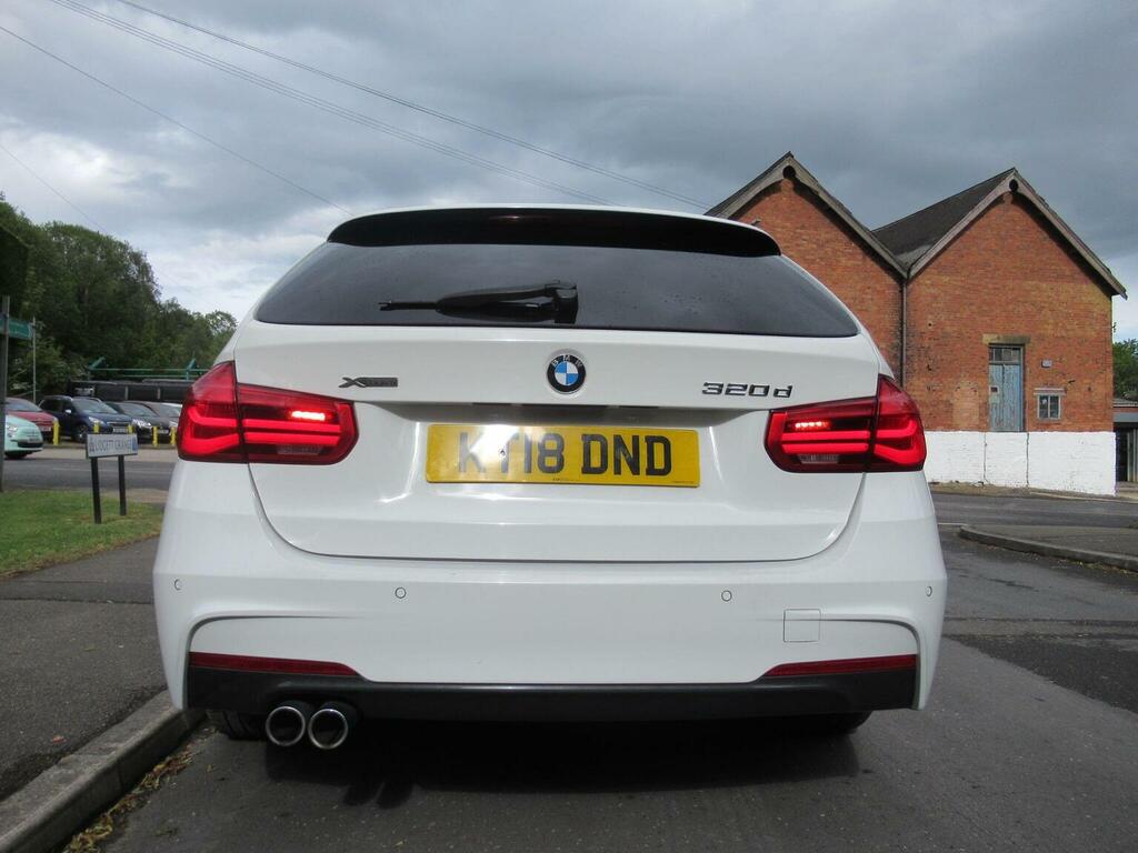 BMW 3 Series Estate 2.0 320D M Sport Touring Xdrive Euro 6 KT18DND White #4