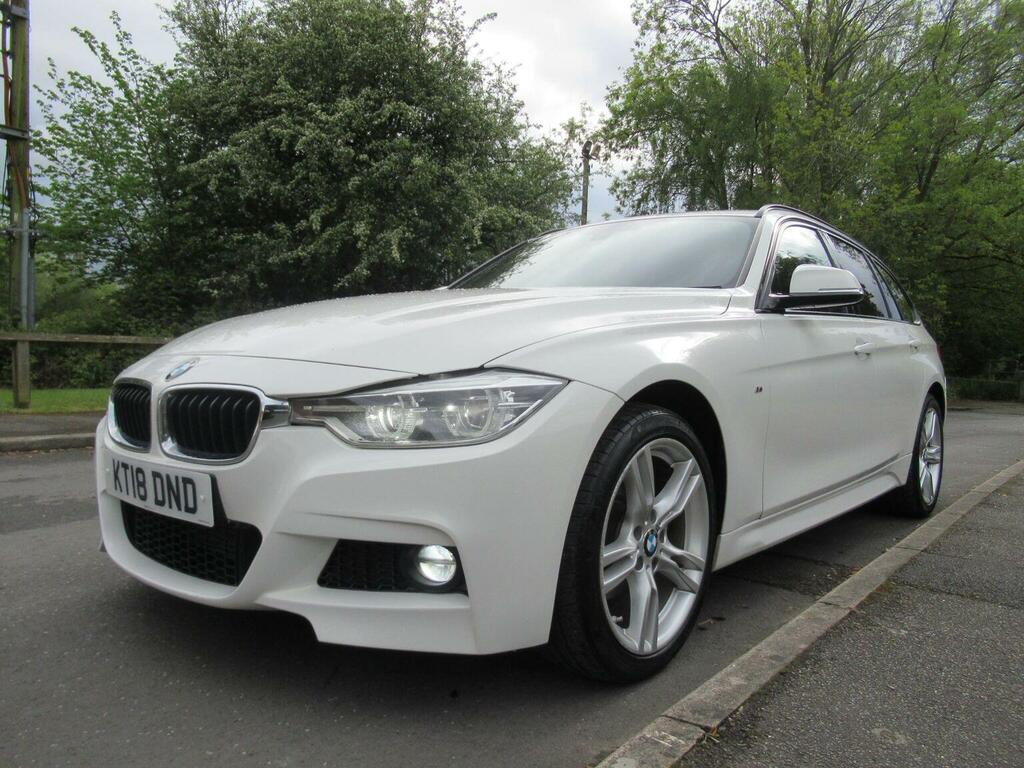 BMW 3 Series Estate 2.0 320D M Sport Touring Xdrive Euro 6 KT18DND White #6