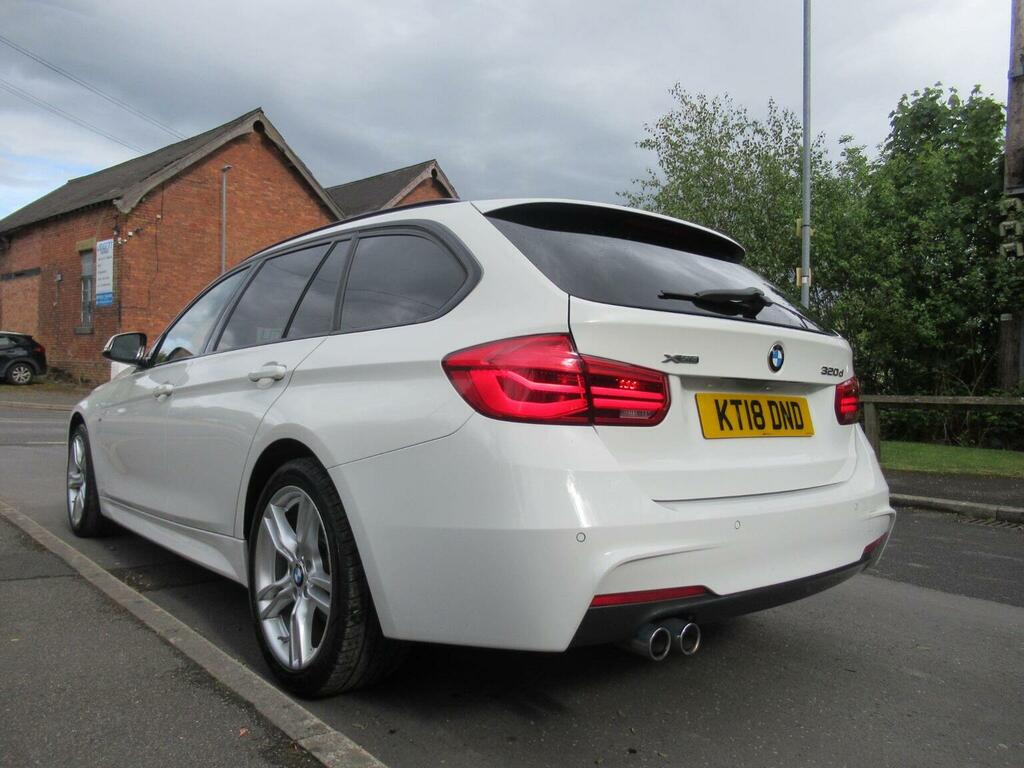 BMW 3 Series Estate 2.0 320D M Sport Touring Xdrive Euro 6 KT18DND White #5