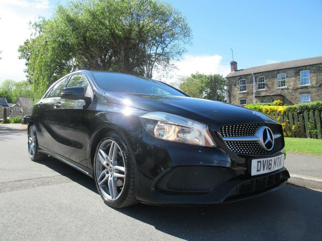 Mercedes-Benz A Class Hatchback 2.1 A200d Amg Line Euro 6 Ss 201 Black