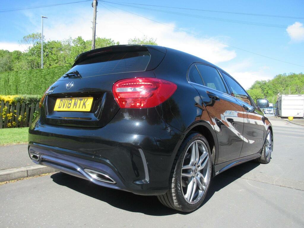 Mercedes-Benz A Class Hatchback 2.1 A200d Amg Line Euro 6 Ss 201 DV18MTK Black #3