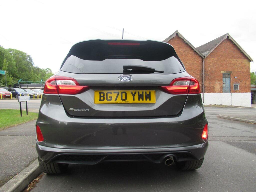 Ford Fiesta Hatchback 1.0T Ecoboost Mhev St-line X Edition Eur BG70YWW Grey #4