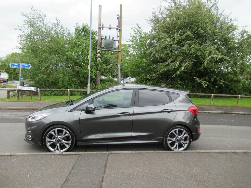 Ford Fiesta Hatchback 1.0T Ecoboost Mhev St-line X Edition Eur BG70YWW Grey #6