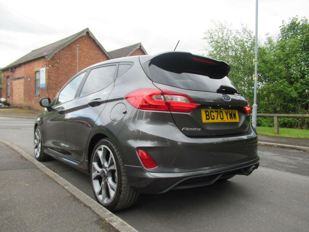 Ford Fiesta Hatchback 1.0T Ecoboost Mhev St-line X Edition Eur BG70YWW Grey #5
