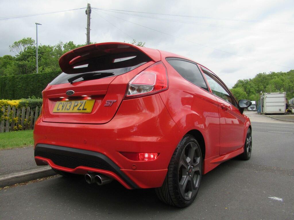 Ford Fiesta Hatchback 1.6T Ecoboost St-2 Euro 5 201313 KB05MAY Orange #4