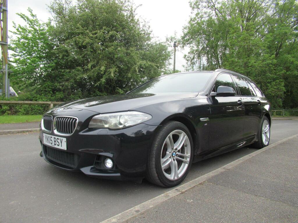 BMW 5 Series Estate 2.0 520D M Sport Touring Euro 6 Ss Black