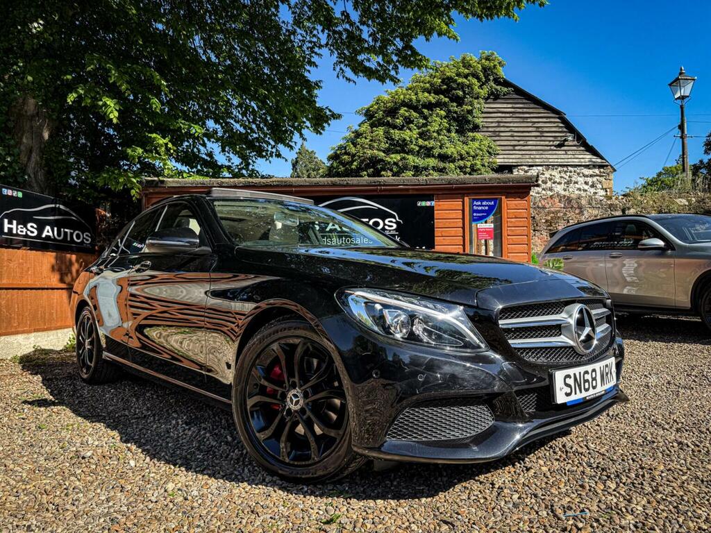 Mercedes-Benz C Class Saloon 2.1 C220d Sport Premium Plus G-tronic Eu Black