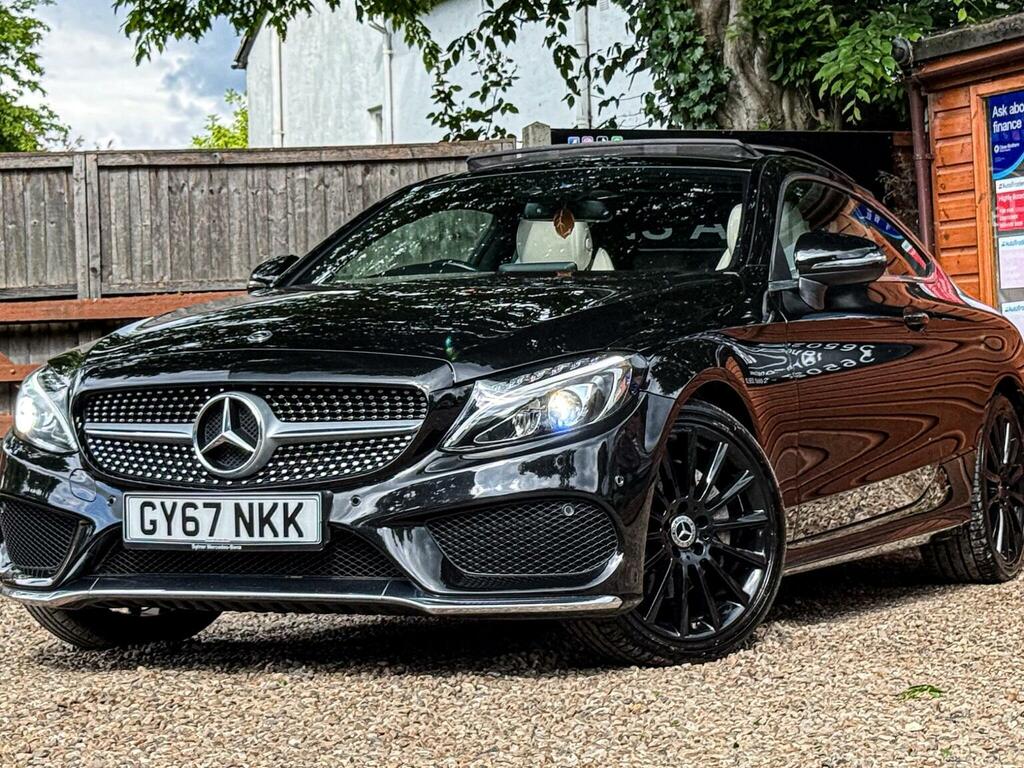 Mercedes-Benz C Class Coupe 2.0 C200 Amg Line Premium Plus G-tronic E Black #3