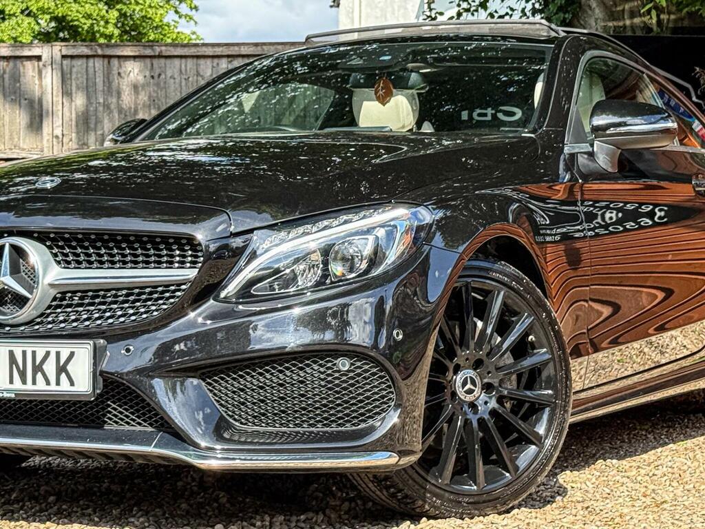 Mercedes-Benz C Class Coupe 2.0 C200 Amg Line Premium Plus G-tronic E Black #5