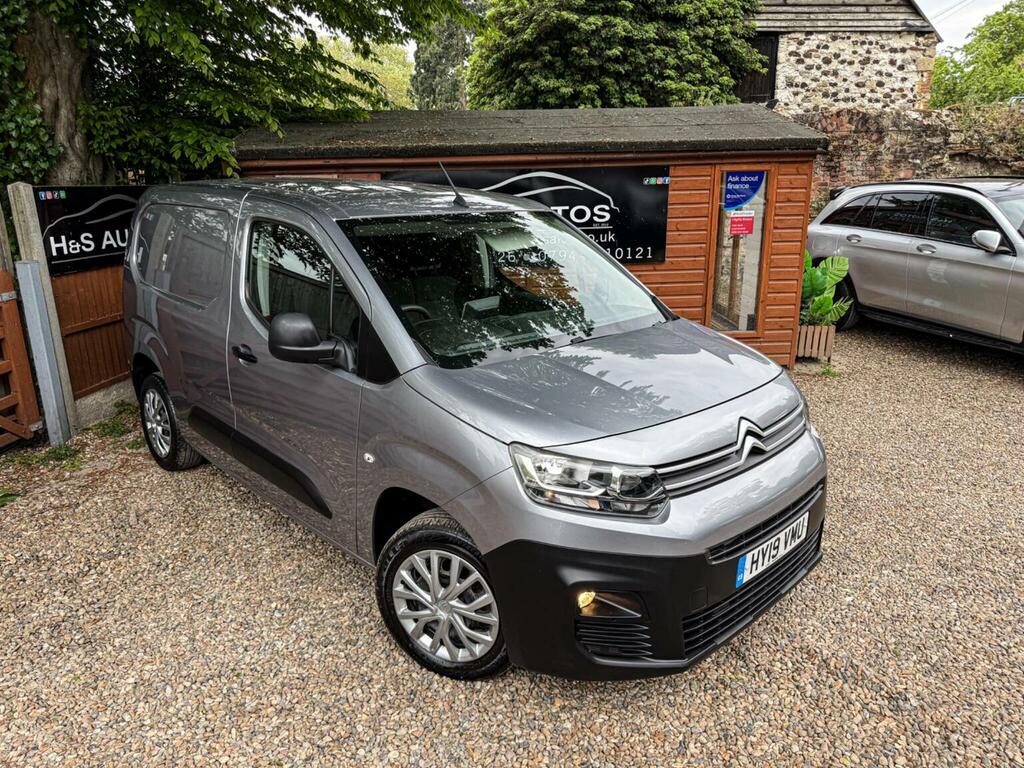 Citroen Berlingo Panel Van 1.6 Bluehdi 1000 Enterprise M Swb Euro 6 HY19VMU Grey #4