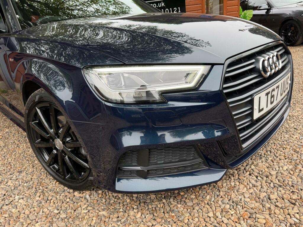 Audi A3 Hatchback 1.5 Tfsi Cod Black Edition Sportback Eur LT67UUS Blue #4