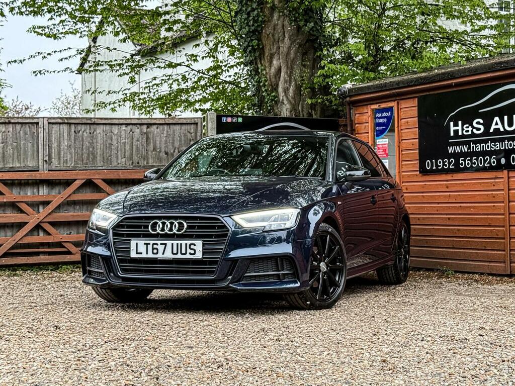 Audi A3 Hatchback 1.5 Tfsi Cod Black Edition Sportback Eur LT67UUS Blue #6