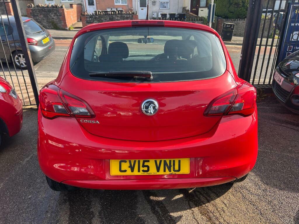 Vauxhall Corsa 1.2I Sting Euro 6 CV15VNU Red #5