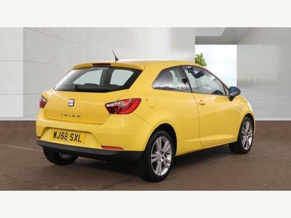 Seat Ibiza 1.4 16V Sport Sport Coupe Euro 4 Yellow #4