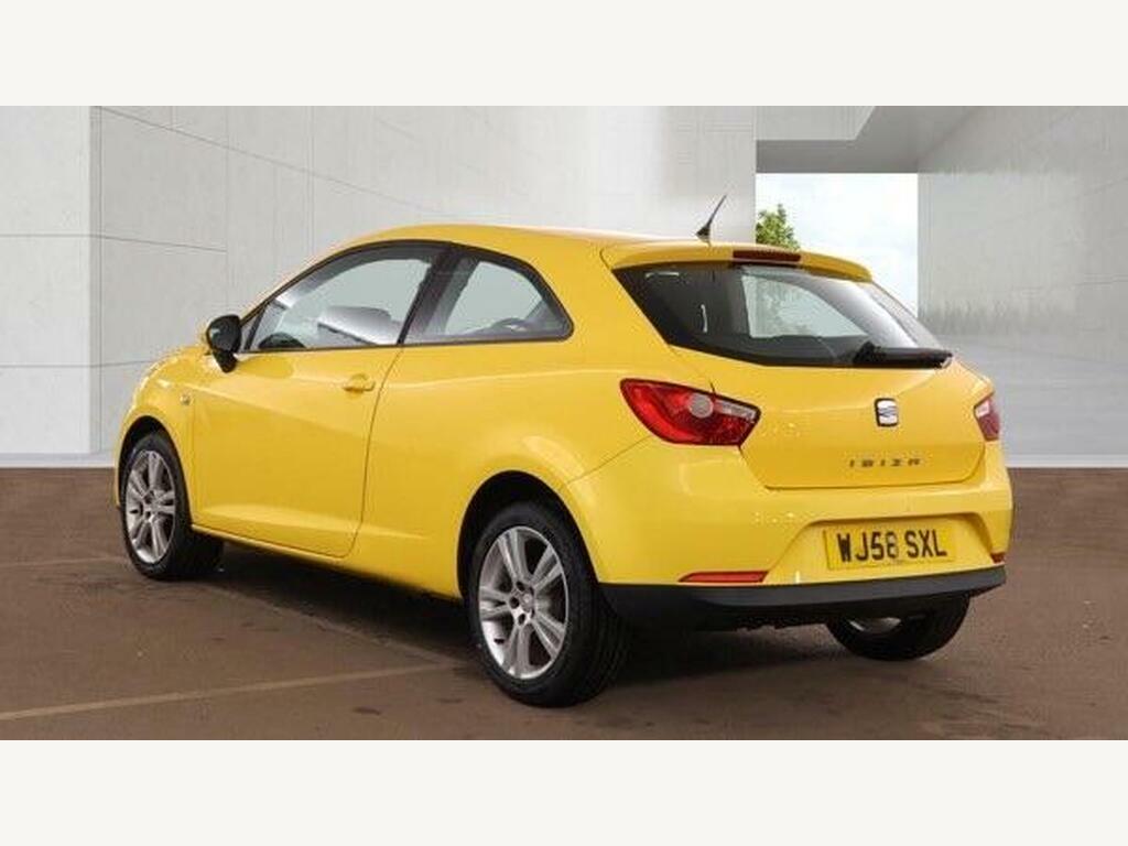 Seat Ibiza 1.4 16V Sport Sport Coupe Euro 4 Yellow #3