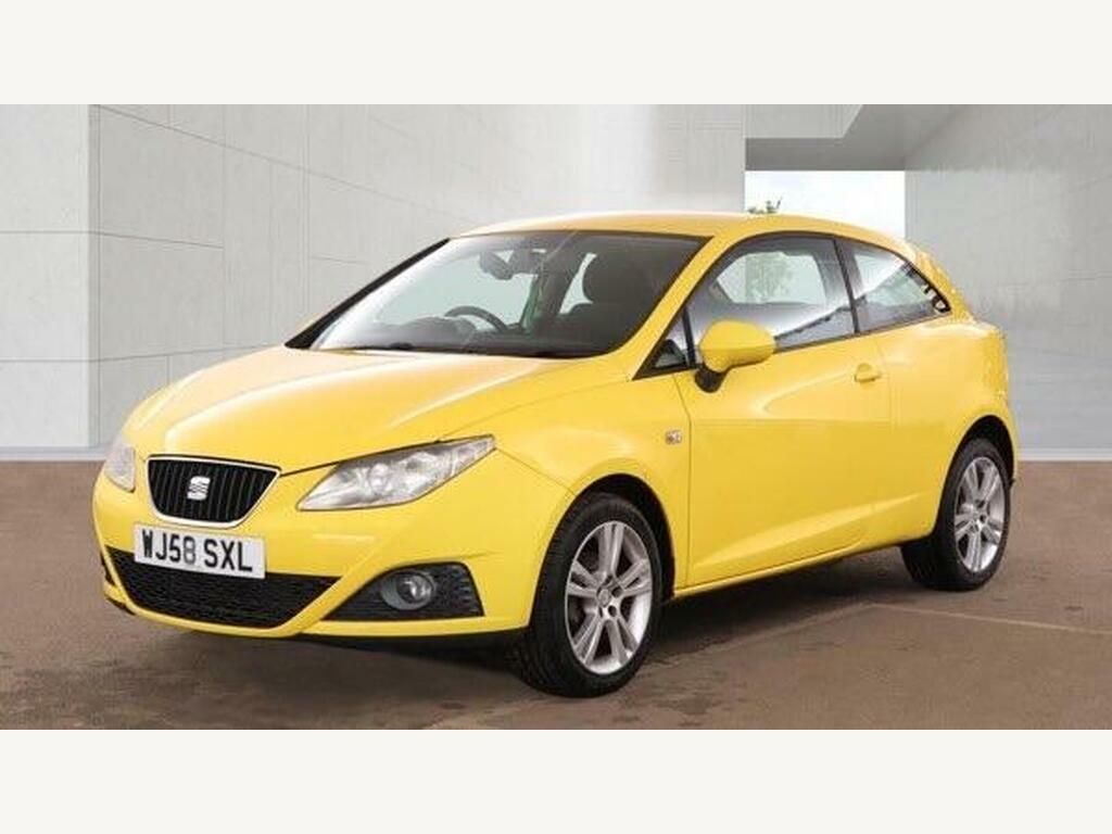 Seat Ibiza 1.4 16V Sport Sport Coupe Euro 4 Yellow #2