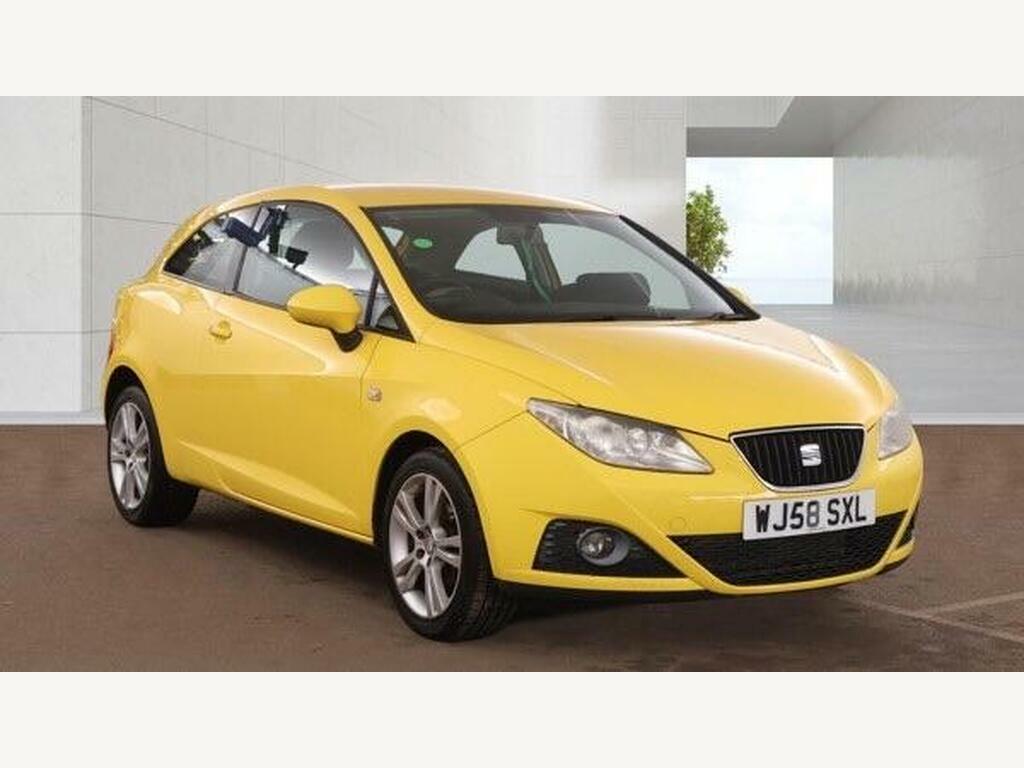 Seat Ibiza 1.4 16V Sport Sport Coupe Euro 4 Yellow