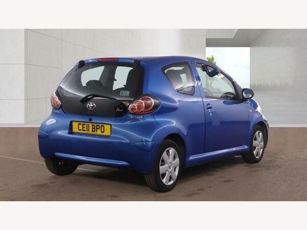 Toyota Aygo 1.0 Vvt-i Blue Euro 5 CE11BPO Blue #4