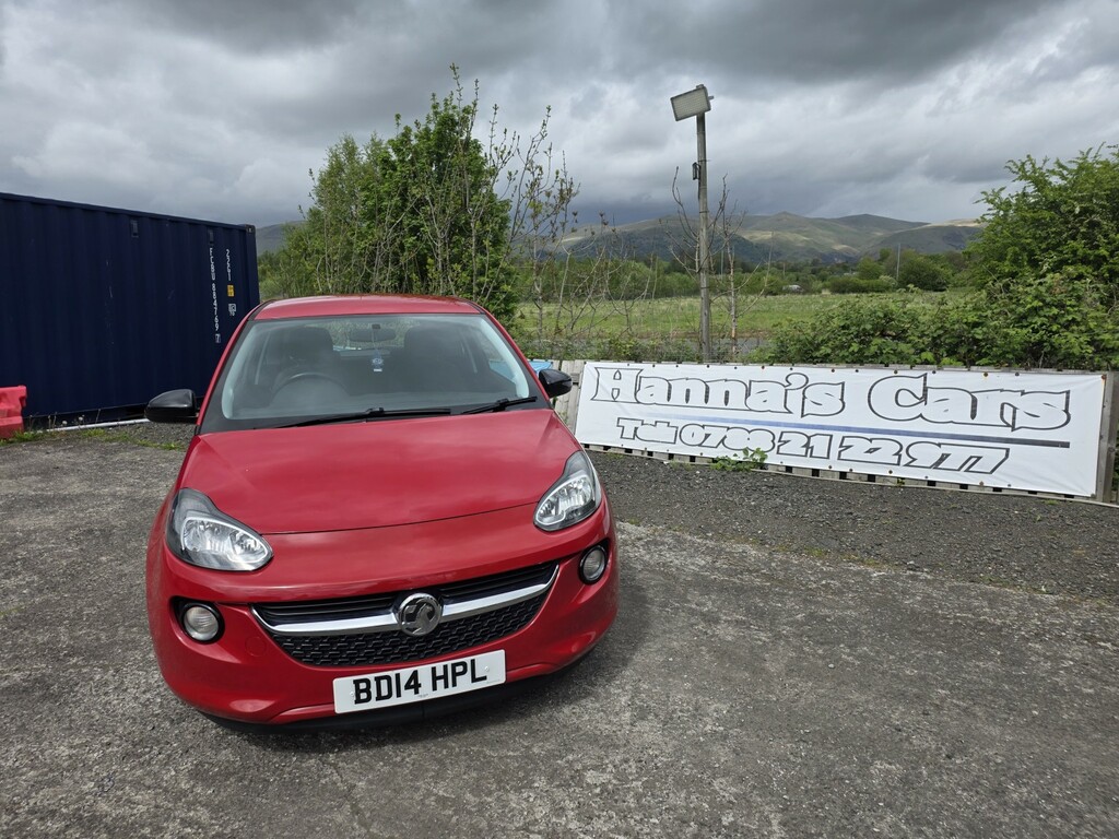 Vauxhall Adam 1.2 16V Jam 2014 BD14HPL Red #3