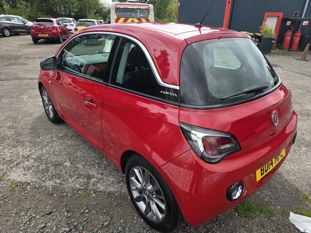 Vauxhall Adam 1.2 16V Jam 2014 BD14HPL Red #6