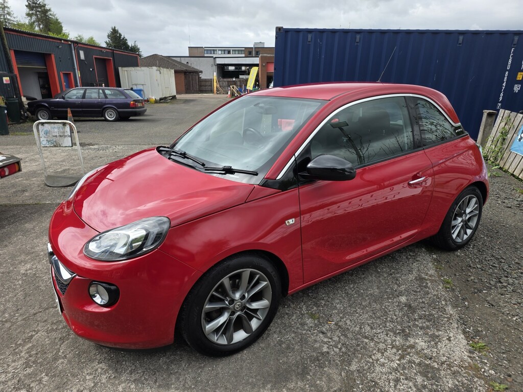 Vauxhall Adam 1.2 16V Jam 2014 BD14HPL Red #4