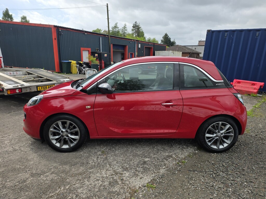 Vauxhall Adam 1.2 16V Jam 2014 BD14HPL Red #5
