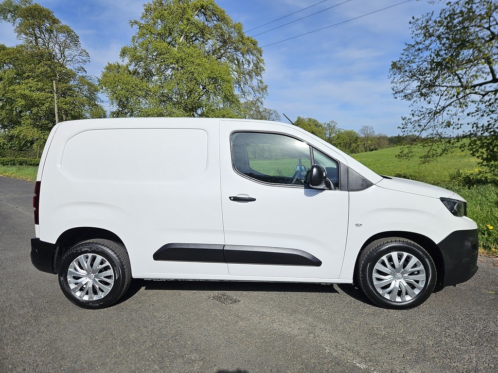 Peugeot Partner 1.5 Bluehdi 1000 Professional Standard Panel Van 5 NY19WTE White #5