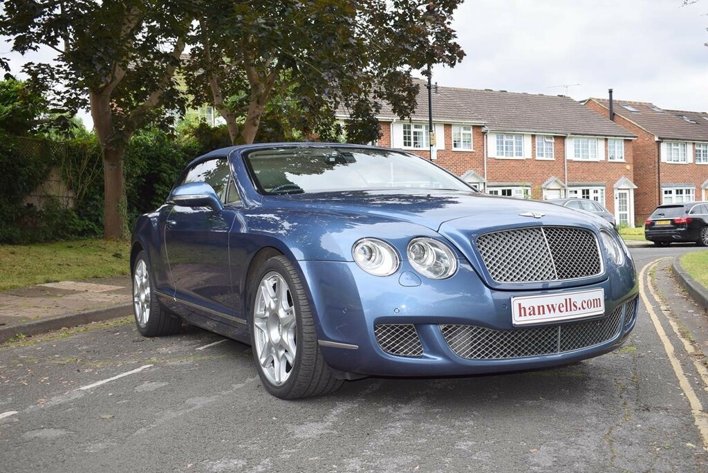 Bentley Continental Mulliner Blue #2