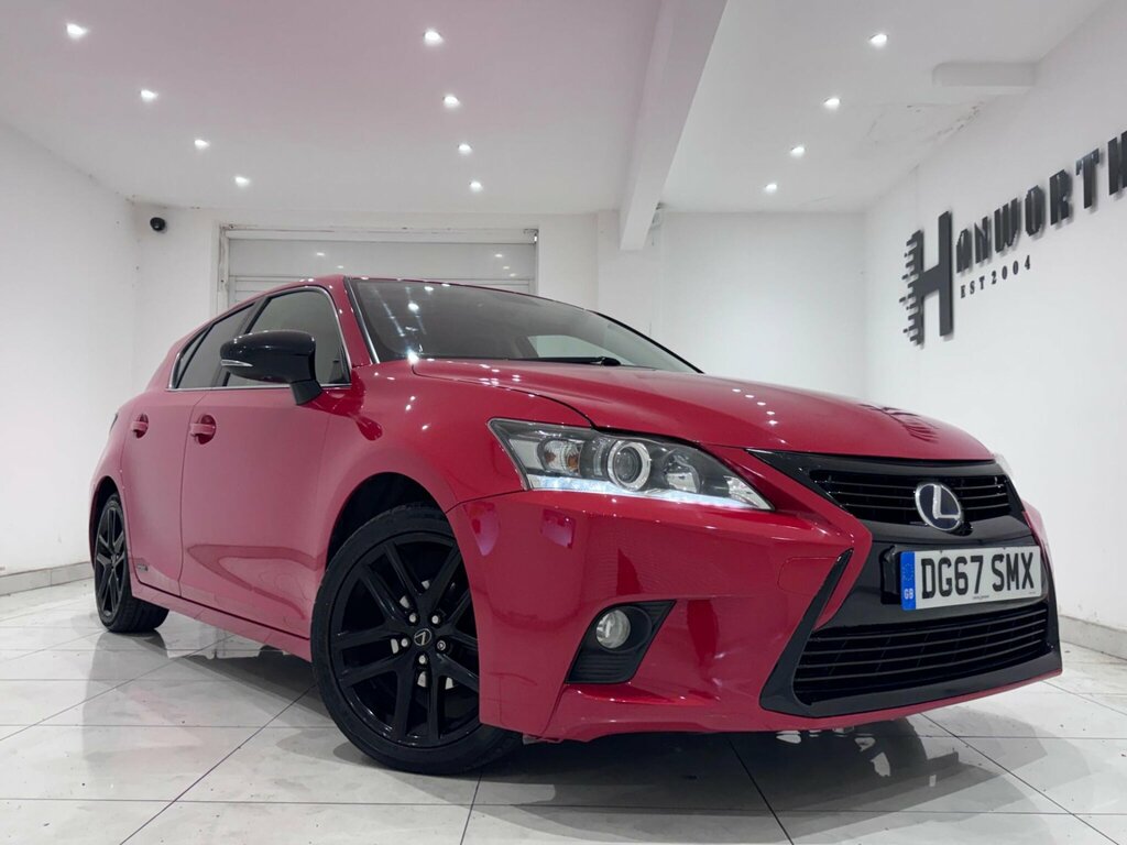 Lexus CT 1.8 200H Sport Cvt Euro 6 Ss Red