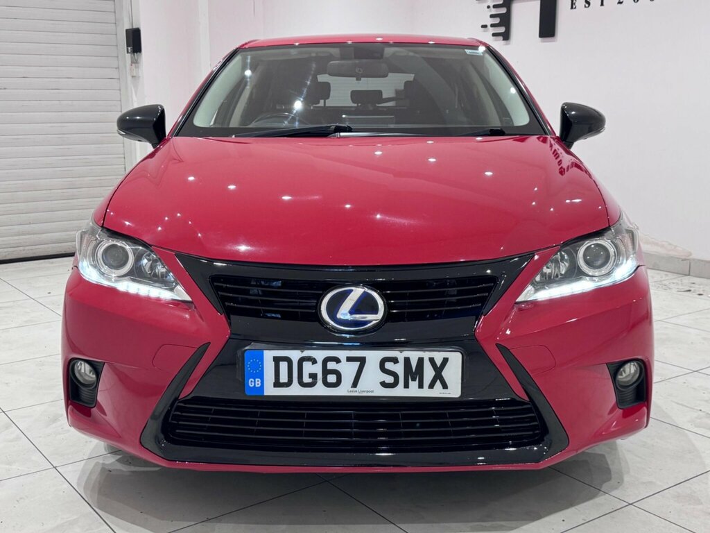 Lexus CT 1.8 200H Sport Cvt Euro 6 Ss DG67SMX Red #5