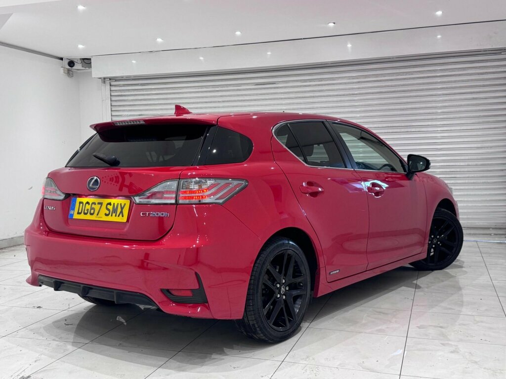 Lexus CT 1.8 200H Sport Cvt Euro 6 Ss DG67SMX Red #2