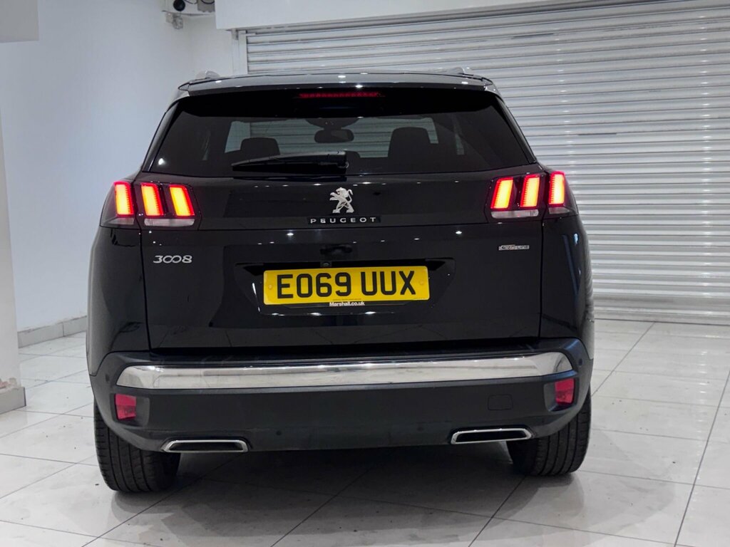 Peugeot 3008 1.5 Bluehdi Gt Line Eat Euro 6 Ss EO69UUX Black #6