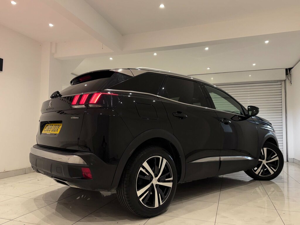 Peugeot 3008 1.5 Bluehdi Gt Line Eat Euro 6 Ss EO69UUX Black #2