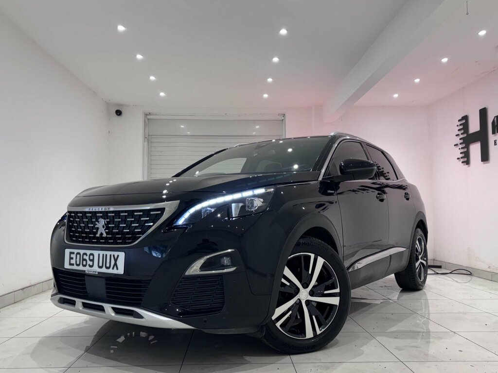 Peugeot 3008 1.5 Bluehdi Gt Line Eat Euro 6 Ss EO69UUX Black #3