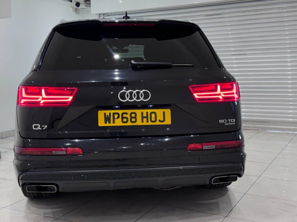 Audi Q7 3.0 Tdi V6 50 S Line Tiptronic Quattro Euro 6 Ss Black #6
