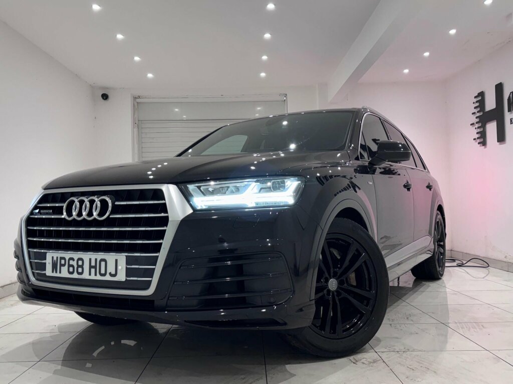 Audi Q7 3.0 Tdi V6 50 S Line Tiptronic Quattro Euro 6 Ss Black #3
