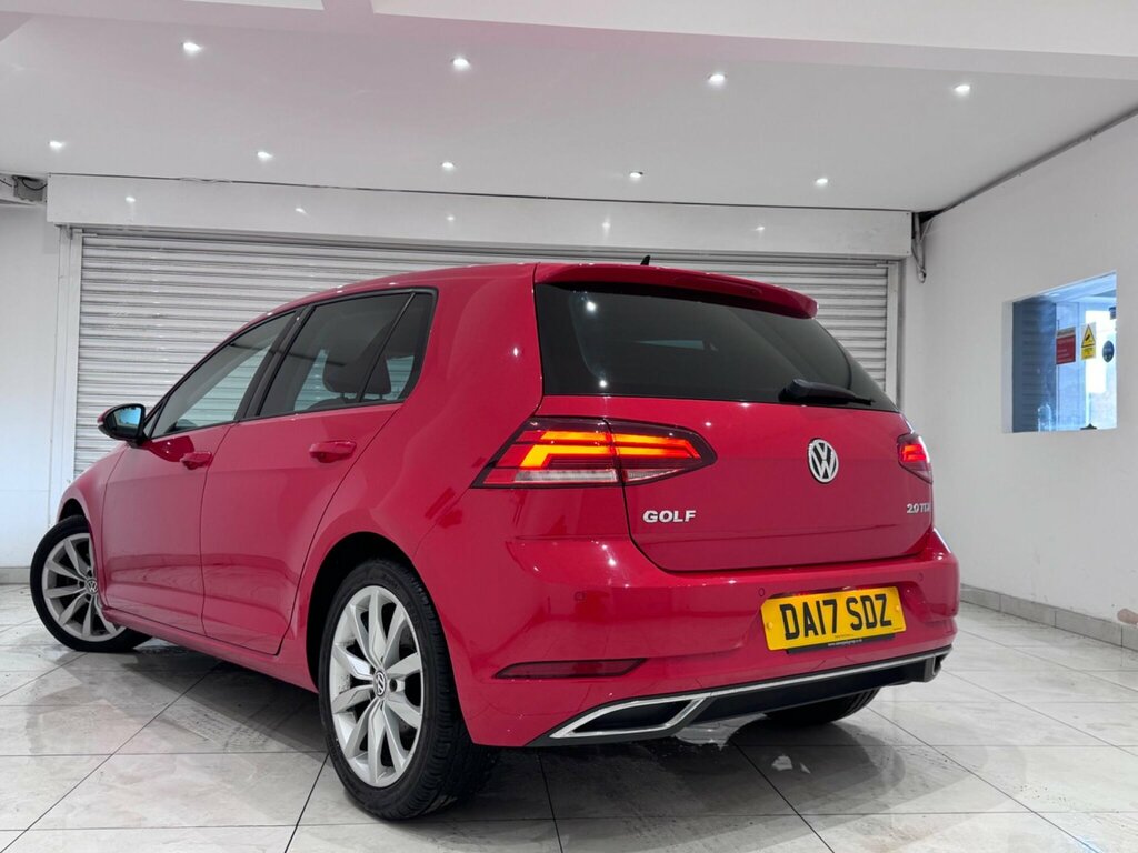 Volkswagen Golf 2.0 Tdi Bluemotion Tech Gt Dsg Euro 6 Ss DA17SDZ Red #4