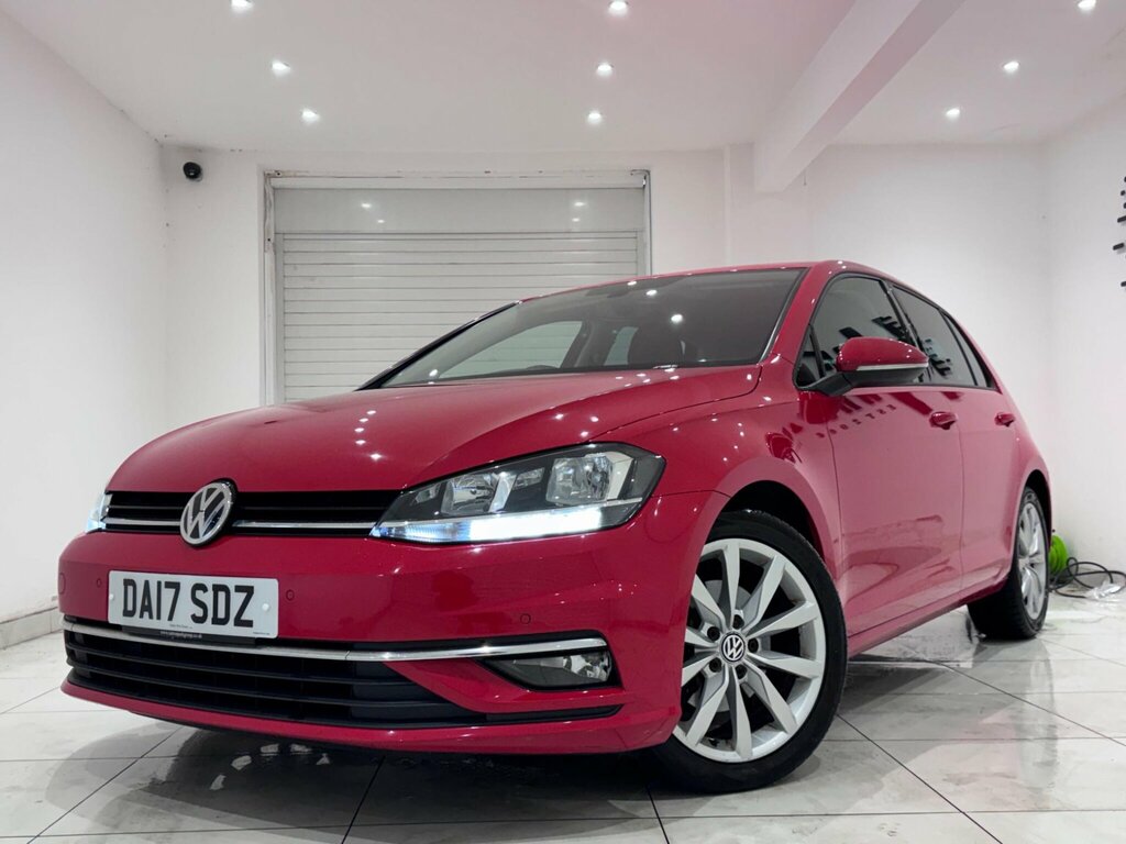 Volkswagen Golf 2.0 Tdi Bluemotion Tech Gt Dsg Euro 6 Ss DA17SDZ Red #3