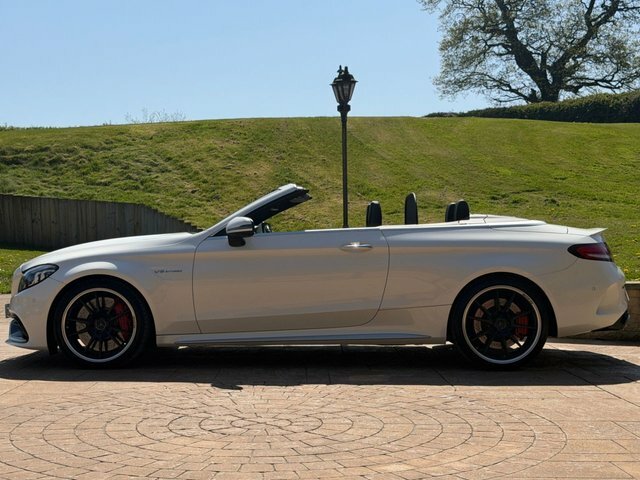 Mercedes-Benz C Class 2020 4.0 C63 V8 Biturbo Amg S Premium Plus Cabri LS70POU White #4