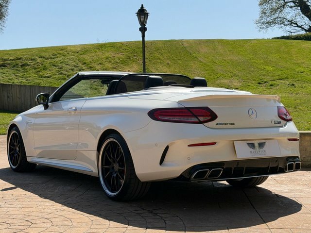 Mercedes-Benz C Class 2020 4.0 C63 V8 Biturbo Amg S Premium Plus Cabri LS70POU White #6