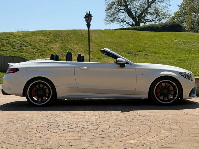 Mercedes-Benz C Class 2020 4.0 C63 V8 Biturbo Amg S Premium Plus Cabri LS70POU White #3