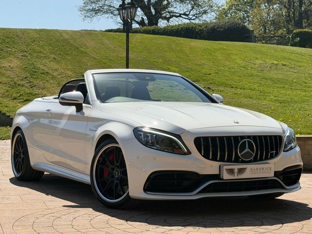 Mercedes-Benz C Class 2020 4.0 C63 V8 Biturbo Amg S Premium Plus Cabri White