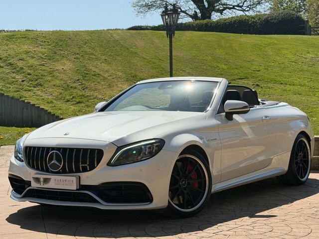 Mercedes-Benz C Class 2020 4.0 C63 V8 Biturbo Amg S Premium Plus Cabri LS70POU White #2